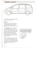 Предварительный просмотр 102 страницы Ford 1995 Galaxy Owner'S Handbook Manual