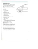 Предварительный просмотр 117 страницы Ford 1995 Galaxy Owner'S Handbook Manual