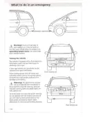 Предварительный просмотр 118 страницы Ford 1995 Galaxy Owner'S Handbook Manual