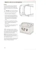 Предварительный просмотр 120 страницы Ford 1995 Galaxy Owner'S Handbook Manual