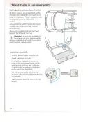 Предварительный просмотр 122 страницы Ford 1995 Galaxy Owner'S Handbook Manual