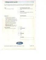 Предварительный просмотр 155 страницы Ford 1995 Galaxy Owner'S Handbook Manual