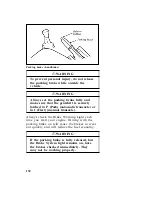 Предварительный просмотр 131 страницы Ford 1996 Aspire Manual