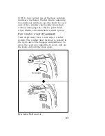 Предварительный просмотр 196 страницы Ford 1996 Aspire Manual