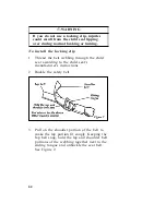 Предварительный просмотр 66 страницы Ford 1996 Escort Manual