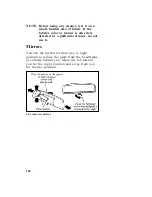 Предварительный просмотр 184 страницы Ford 1996 Escort Manual