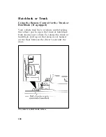 Предварительный просмотр 188 страницы Ford 1996 Escort Manual