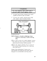 Предварительный просмотр 89 страницы Ford 1996 F-150 Super Duty Owner'S Manual