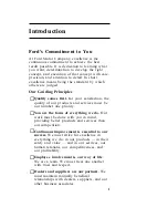 Предварительный просмотр 4 страницы Ford 1996 F-Series Owner'S Manual