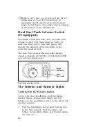 Предварительный просмотр 63 страницы Ford 1996 F-Series Owner'S Manual