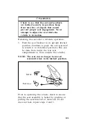 Предварительный просмотр 103 страницы Ford 1996 F-Series Owner'S Manual