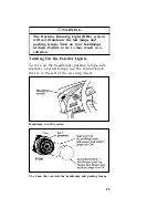 Предварительный просмотр 85 страницы Ford 1996 Mustang Manual