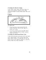 Предварительный просмотр 89 страницы Ford 1996 Mustang Manual