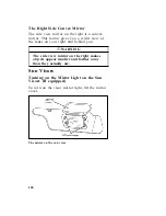 Предварительный просмотр 126 страницы Ford 1996 Mustang Manual