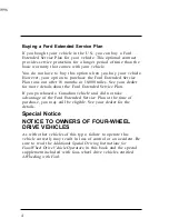 Предварительный просмотр 7 страницы Ford 1996 ranger Owner'S Manual