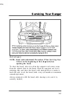 Предварительный просмотр 260 страницы Ford 1996 ranger Owner'S Manual