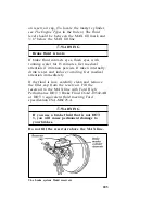 Предварительный просмотр 205 страницы Ford 1996 Thunderbird Owner'S Manual