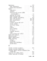 Предварительный просмотр 282 страницы Ford 1996 Thunderbird Owner'S Manual