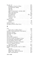 Предварительный просмотр 287 страницы Ford 1996 Thunderbird Owner'S Manual