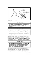 Предварительный просмотр 111 страницы Ford 1997 Aspire Manual