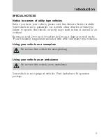 Предварительный просмотр 4 страницы Ford 1997 Explorer Owner'S Manual