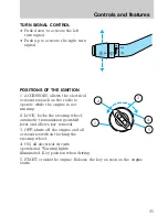 Предварительный просмотр 36 страницы Ford 1997 Explorer Owner'S Manual