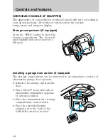 Предварительный просмотр 45 страницы Ford 1997 Explorer Owner'S Manual