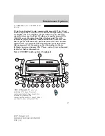 Предварительный просмотр 37 страницы Ford 1997 Ranger Owner'S Manual