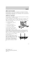 Preview for 57 page of Ford 1997 Ranger Owner'S Manual