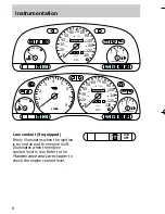 Предварительный просмотр 8 страницы Ford 1998 Contour Manual