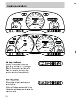 Предварительный просмотр 10 страницы Ford 1998 Contour Manual