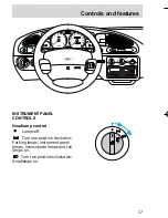 Предварительный просмотр 17 страницы Ford 1998 Contour Manual