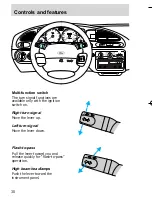 Предварительный просмотр 30 страницы Ford 1998 Contour Manual