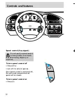 Предварительный просмотр 32 страницы Ford 1998 Contour Manual