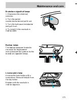 Предварительный просмотр 173 страницы Ford 1998 Contour Manual