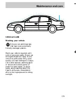 Предварительный просмотр 179 страницы Ford 1998 Contour Manual