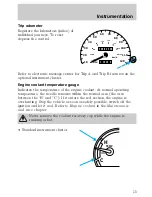 Предварительный просмотр 15 страницы Ford 1998 Crown Victoria Owner'S Manual