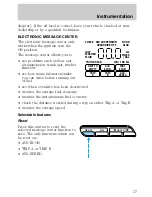 Предварительный просмотр 17 страницы Ford 1998 Crown Victoria Owner'S Manual