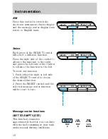 Предварительный просмотр 18 страницы Ford 1998 Crown Victoria Owner'S Manual