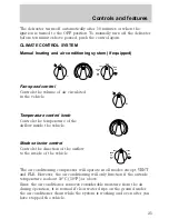 Предварительный просмотр 25 страницы Ford 1998 Crown Victoria Owner'S Manual