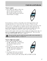 Предварительный просмотр 37 страницы Ford 1998 Crown Victoria Owner'S Manual