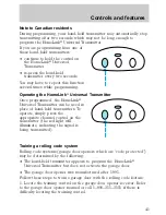 Предварительный просмотр 41 страницы Ford 1998 Crown Victoria Owner'S Manual