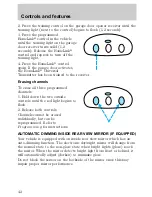 Предварительный просмотр 42 страницы Ford 1998 Crown Victoria Owner'S Manual