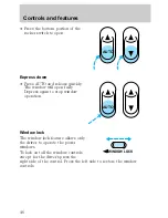 Предварительный просмотр 46 страницы Ford 1998 Crown Victoria Owner'S Manual