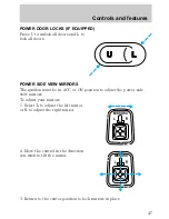 Предварительный просмотр 47 страницы Ford 1998 Crown Victoria Owner'S Manual