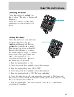 Предварительный просмотр 49 страницы Ford 1998 Crown Victoria Owner'S Manual