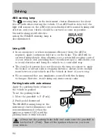 Предварительный просмотр 84 страницы Ford 1998 Crown Victoria Owner'S Manual