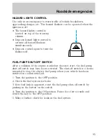 Предварительный просмотр 95 страницы Ford 1998 Crown Victoria Owner'S Manual