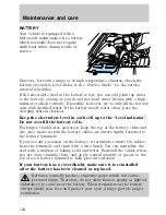 Предварительный просмотр 124 страницы Ford 1998 Crown Victoria Owner'S Manual