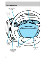 Предварительный просмотр 4 страницы Ford 1998 Escort Manual